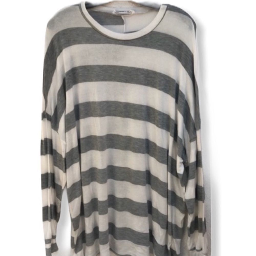 Audrey 3+1 Lightweight Striped Sweater‎